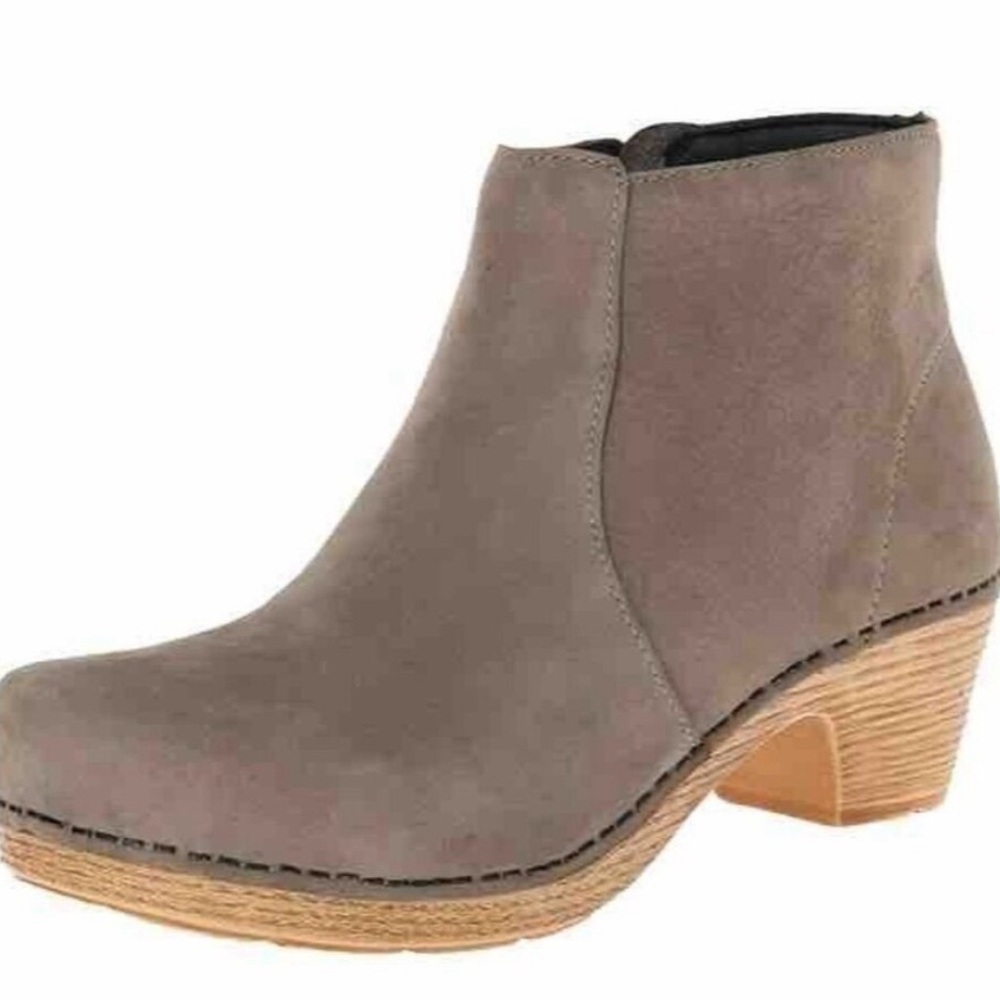 Dansko Maria Booties in Brown